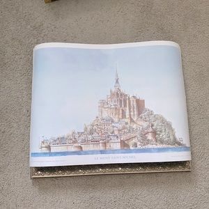 Mont saint Michel painting print 27.5"
× 20"